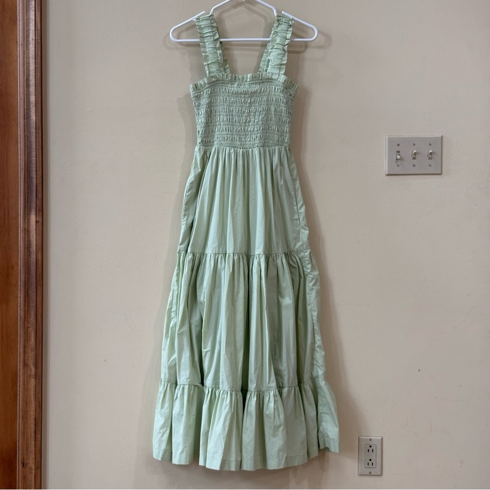 Abercrombie & Fitch Light Mint Green Maxi Dress